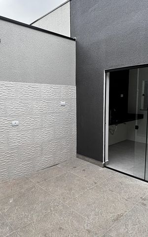 Casa à venda com 74m², 2 quartos e 2 vagas Casa à venda com 74m², 2 quartos e 2 vagasArea de Serviço