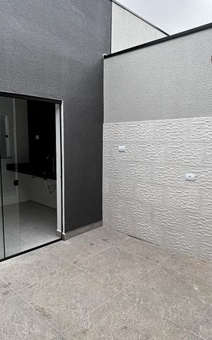 Casa à venda com 74m², 2 quartos e 2 vagas Casa à venda com 74m², 2 quartos e 2 vagasSala - Cozinha