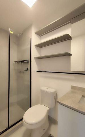 Apartamento para alugar com 53m², 2 quartos e 2 vagas Apartamento para alugar com 53m², 2 quartos e 2 vagasBanheiro 2