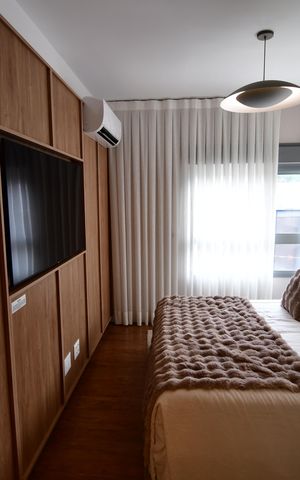 Apartamento à venda com 139m², 3 quartos e 2 vagasQuarto 2 - Suíte
