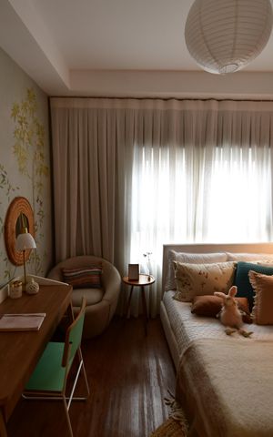 Apartamento à venda com 139m², 3 quartos e 2 vagasQuarto 2 - Suíte