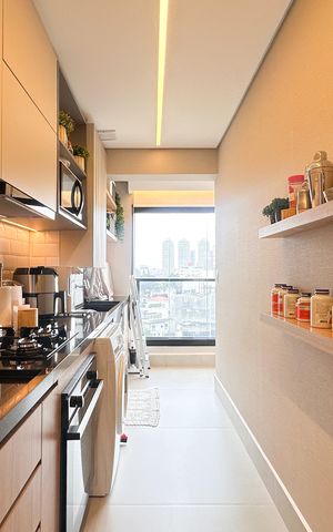 Apartamento à venda com 52m², 2 quartos e 1 vaga Apartamento à venda com 52m², 2 quartos e 1 vagaCozinha