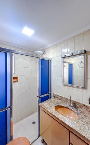 Apartamento para alugar com 75m², 3 quartos e 1 vagaBanheiro da Suíte