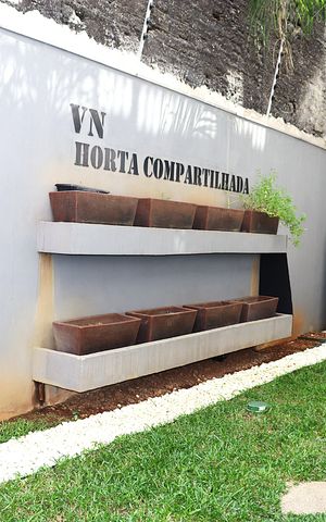 Studio à venda com 37m², 1 quarto e sem vagaHorta Compartilhada