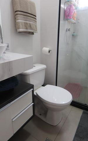 Apartamento para alugar com 53m², 2 quartos e 1 vagaBanheiro