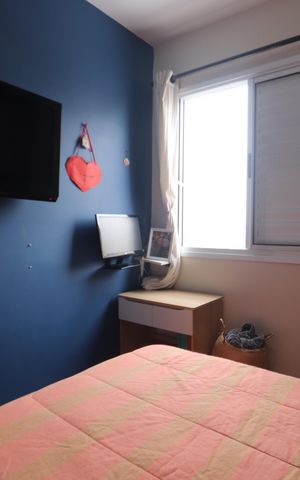 Apartamento para alugar com 53m², 2 quartos e 1 vagaQuarto 1