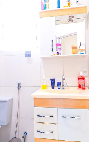 Apartamento à venda com 67m², 3 quartos e sem vaga Apartamento à venda com 67m², 3 quartos e sem vagaBanheiro