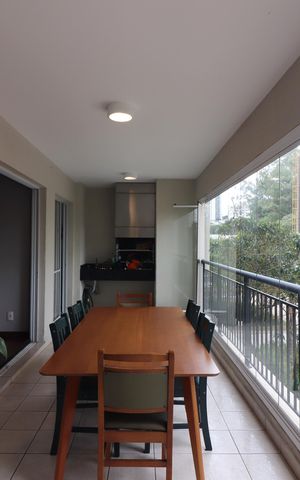 Apartamento à venda com 147m², 3 quartos e 2 vagasVaranda gourmet
