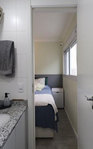 Apartamento à venda com 66m², 3 quartos e 1 vagaBanheiro da Suíte
