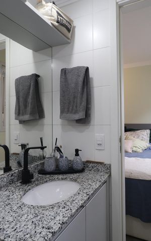 Apartamento à venda com 66m², 3 quartos e 1 vagaBanheiro da Suíte