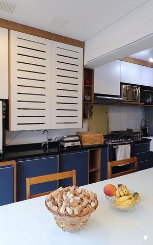 Apartamento à venda com 66m², 3 quartos e 1 vagaCozinha e Área de Serviço