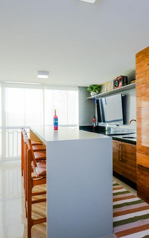 Apartamento à venda com 182m², 3 quartos e 3 vagasVaranda da Sala