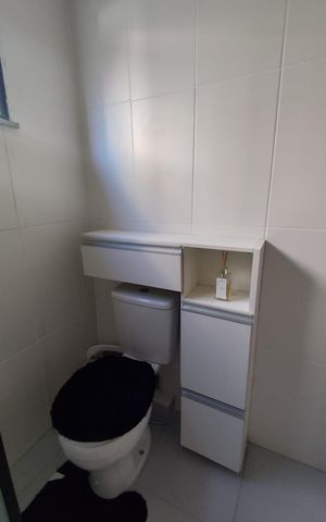 Apartamento à venda com 56m², 1 quarto e 1 vaga Apartamento à venda com 56m², 1 quarto e 1 vagaBanheiro