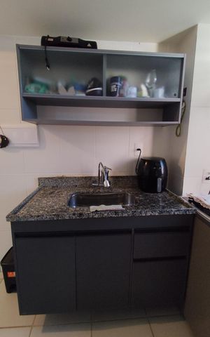Apartamento à venda com 56m², 1 quarto e 1 vaga Apartamento à venda com 56m², 1 quarto e 1 vagaCozinha