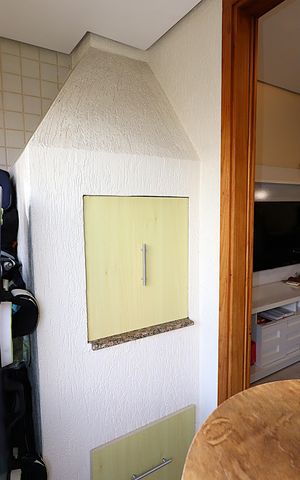 Apartamento à venda com 48m², 1 quarto e 1 vagaChurrasqueira