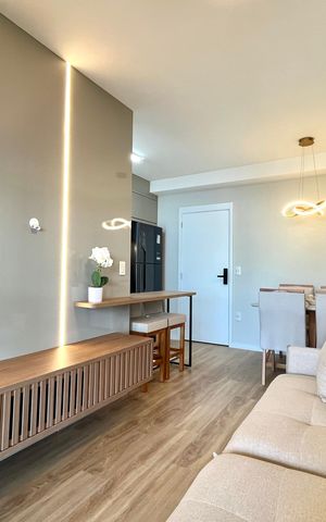 Apartamento à venda com 65m², 2 quartos e 1 vaga Apartamento à venda com 65m², 2 quartos e 1 vagaSala