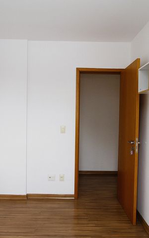 Apartamento à venda com 64m², 3 quartos e 2 vagasQuarto 3