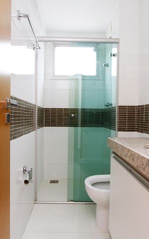 Apartamento à venda com 64m², 3 quartos e 2 vagasBanheiro Social