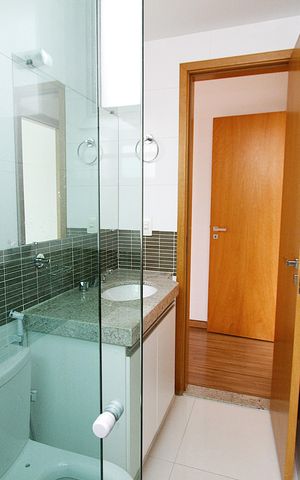 Apartamento à venda com 64m², 3 quartos e 2 vagasBanheiro Social