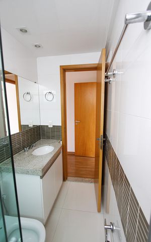 Apartamento à venda com 64m², 3 quartos e 2 vagasBanheiro Social