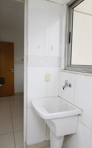 Apartamento à venda com 64m², 3 quartos e 2 vagasÁrea de Serviço
