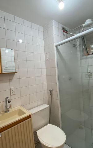 Apartamento à venda com 45m², 2 quartos e 1 vagaBanheiro