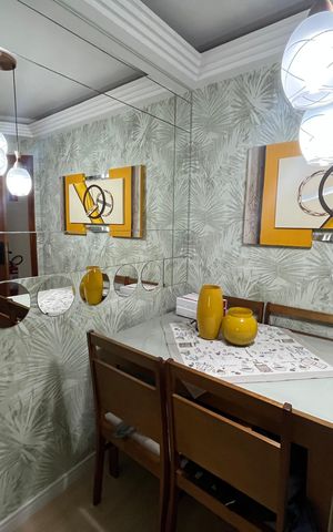 Apartamento à venda com 52m², 2 quartos e 1 vaga Apartamento à venda com 52m², 2 quartos e 1 vagaSala de Jantar