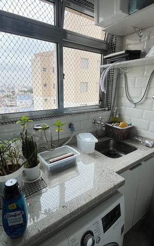Apartamento à venda com 52m², 2 quartos e 1 vaga Apartamento à venda com 52m², 2 quartos e 1 vagaÁrea de Serviço