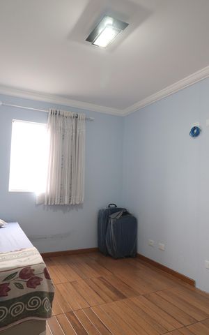 Apartamento à venda com 92m², 3 quartos e 2 vagasQuarto 3
