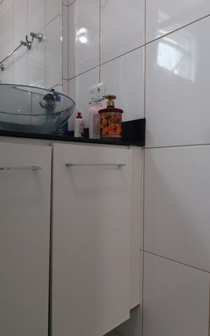 Apartamento à venda com 92m², 3 quartos e 2 vagasBanheiro Quarto 1 Suíte