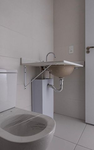 Studio à venda com 26m², 1 quarto e sem vaga Studio à venda com 26m², 1 quarto e sem vagaBanheiro