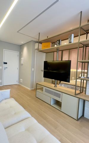 Studio para alugar com 39m², 1 quarto e 1 vaga Studio para alugar com 39m², 1 quarto e 1 vagaSala