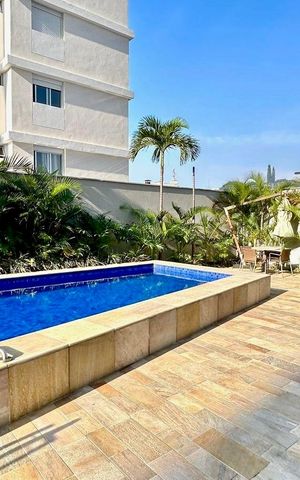 Studio para alugar com 39m², 1 quarto e 1 vaga Studio para alugar com 39m², 1 quarto e 1 vagaPiscina