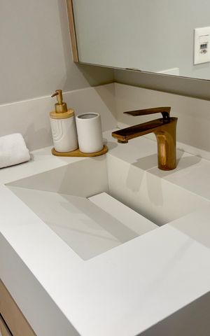 Studio para alugar com 39m², 1 quarto e 1 vaga Studio para alugar com 39m², 1 quarto e 1 vagaBanheiro