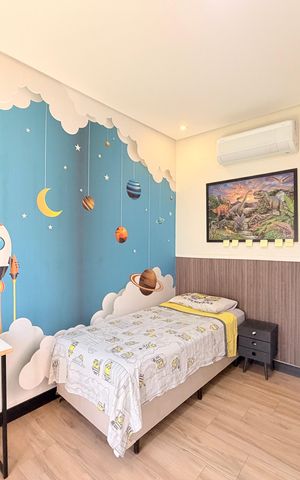Casa de condomínio à venda com 208m², 3 quartos e 4 vagasQuarto 1