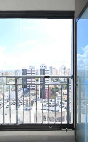 Apartamento para alugar com 33m², 1 quarto e 1 vagaVaranda