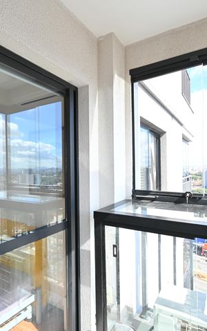 Apartamento para alugar com 33m², 1 quarto e 1 vagaVaranda