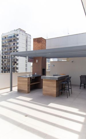Studio à venda com 33m², 1 quarto e sem vaga