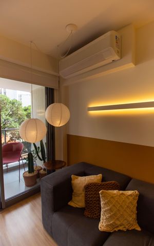 Studio à venda com 33m², 1 quarto e sem vaga
