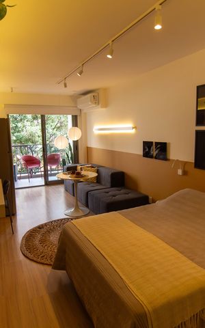 Studio à venda com 33m², 1 quarto e sem vaga