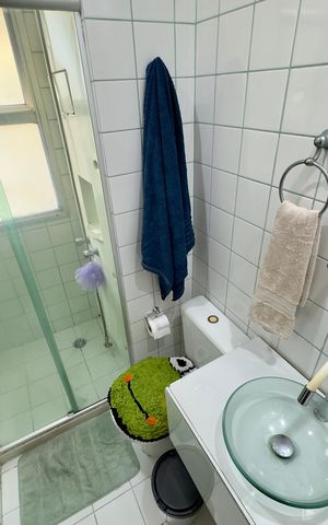 Apartamento à venda com 54m², 2 quartos e 1 vaga Apartamento à venda com 54m², 2 quartos e 1 vagaBanheiro