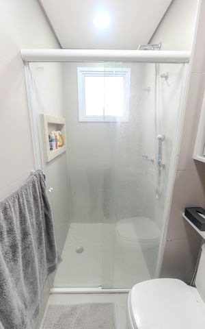 Apartamento à venda com 64m², 2 quartos e 1 vaga Apartamento à venda com 64m², 2 quartos e 1 vagaBanheiro da Suíte 1