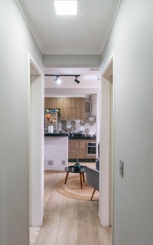 Apartamento à venda com 98m², 2 quartos e 2 vagasCorredor