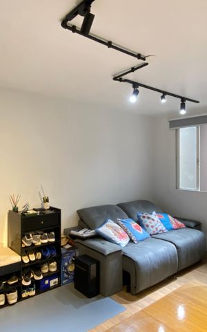 Apartamento à venda com 45m², 2 quartos e 1 vaga Apartamento à venda com 45m², 2 quartos e 1 vagaSala