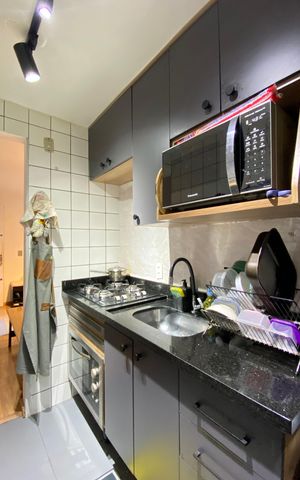 Apartamento à venda com 45m², 2 quartos e 1 vaga Apartamento à venda com 45m², 2 quartos e 1 vagaCozinha
