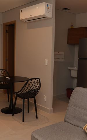 Apartamento para alugar com 49m², 1 quarto e 1 vagaSala e Cozinha