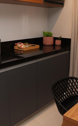 Apartamento para alugar com 49m², 1 quarto e 1 vagaCozinha