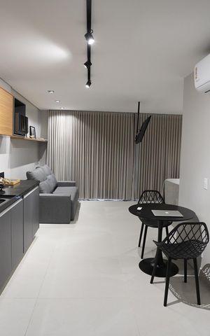 Apartamento para alugar com 49m², 1 quarto e 1 vaga