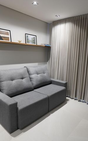 Apartamento para alugar com 49m², 1 quarto e 1 vaga