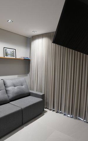Apartamento para alugar com 49m², 1 quarto e 1 vaga